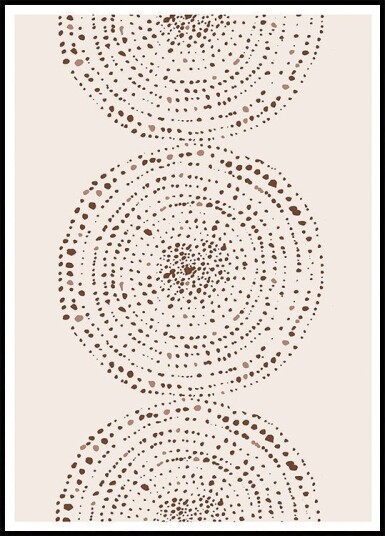 Concentric Whispers Plakat Plakat / 100x150cm