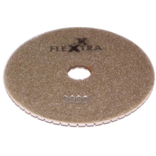 Flexxtra 100.251 Diamantslipeskive 125 x 4 mm våt/tørr Grit 3000
