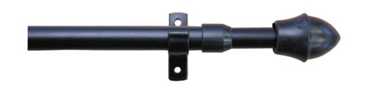 Vista Cafestang 12 mm 75-125 cm sort