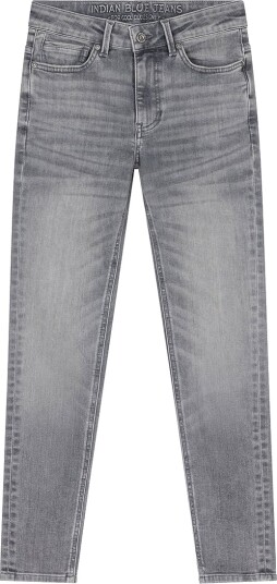 Indian Blue Jeans Jeans Avsmalnet passform Light Grey Denim Indian Blue Jeans 13 år 158 Jeans Grå