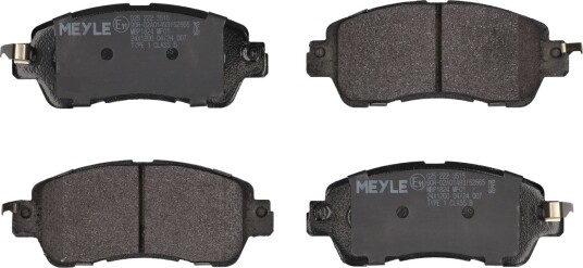Bremseklosser MEYLE 025 222 3515 Bremseklosser MEYLE 025 222 3515