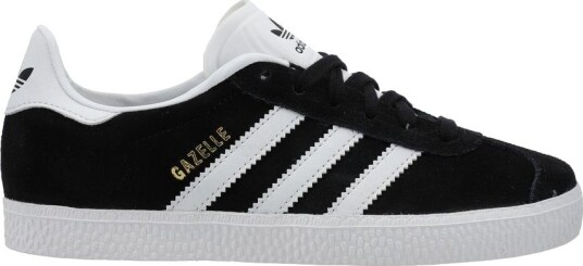 Adidas Originals Sneaker Gazelle Svart/Fottøy Hvit/Gull Metallisk Barn størrelse 31½