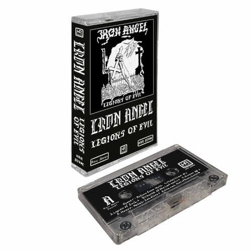 Iron Angel  Legions of Evil  Kassett