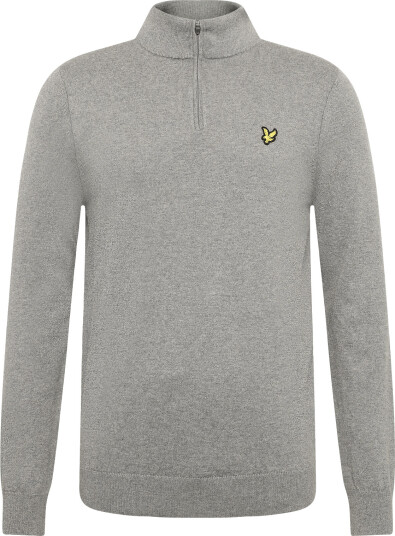 Lyle & Scott Sport Golf Quarter Zip Jumper   Grey   M