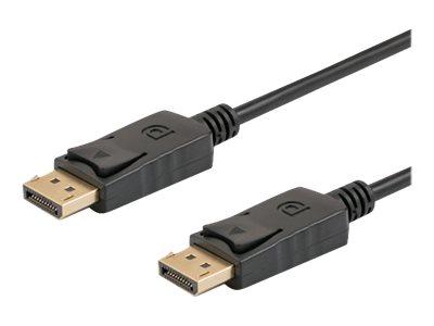 SAVIO CL-136 - DisplayPort-kabel - DisplayPort til DisplayPort - 2 m SAVIO CL-136 - DisplayPort-kabel - DisplayPort til DisplayPort - 2 m