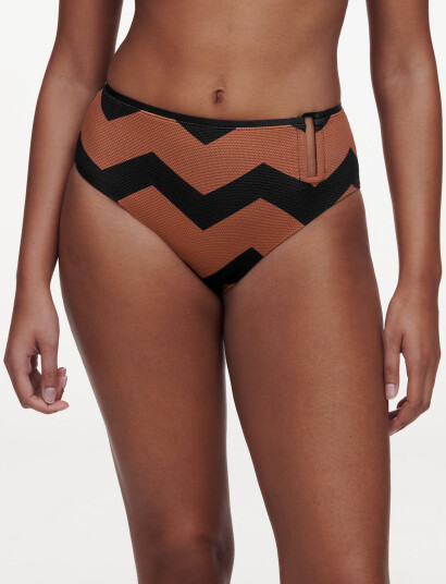 Chantelle Beach Totem Full Brief - Brown - 38