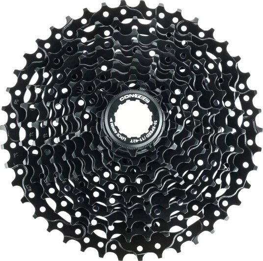CONTEC Grad. HT kassett 11-42 10-speed Shimano HG sort