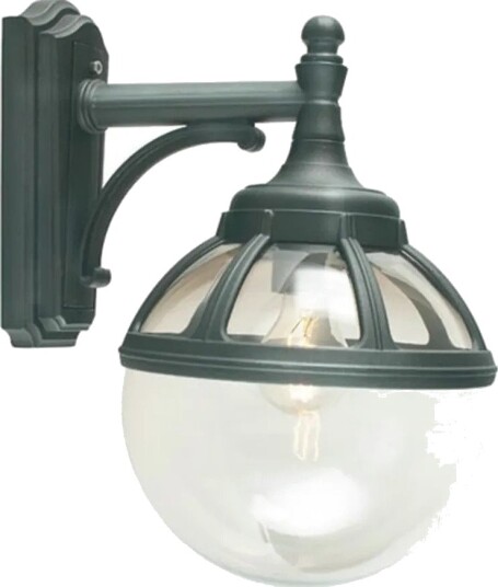 Norlys - Bologna Down Utendørs Vegglampe Klar/Svart Norlys - Bologna Down Utendørs Vegglampe Klar/Svart