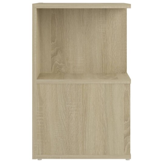 vidaXL Nattbord 2 stk sonoma eik 35x35x55 cm sponplate