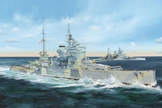 Trumpeter 1/350 Battleship HMS Queen Elizabeth 1943