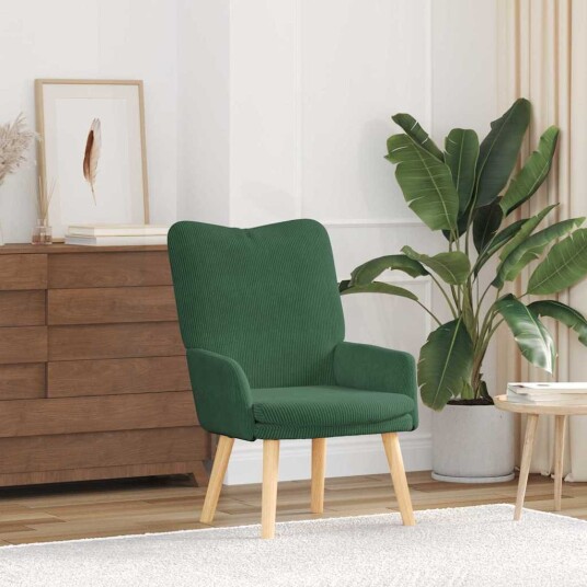 Avslappende stol Jungelgrønn 63 x 67 x 94 cm stoff Avslappende stol Jungelgrønn 63 x 67 x 94 cm stoff