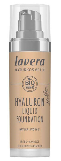 Lavera Hyaluron Liquid Foundation Natural Ivory 01 Lavera Hyaluron Liquid Foundation Natural Ivory 01