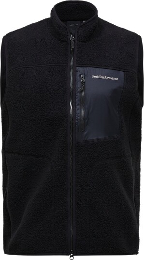 Peak Performance Men"s Naturerush Pile Vest Black XXL