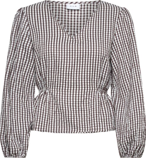 Vila Viterni V Neck L/S Top/Ka Burgundy 34 Vila Viterni V Neck L/S Top/Ka Burgundy 34