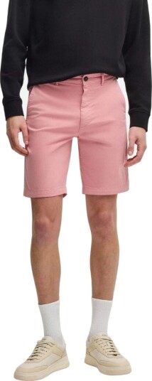 Hugo Boss Chino slim shorts 38 rosa herre