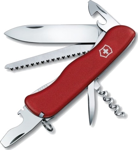 Victorinox Forester Sammenleggbar Multiverktøyskniv Spey Point Rustfritt Stål Sort Victorinox Forester Sammenleggbar Multiverktøyskniv Spey Point Rustfritt Stål Sort