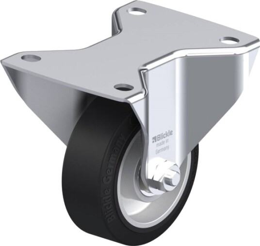 Blickle 562090 Bk-Alev 100K-3 Faste Hjul, Hjuldiameter 100 Mm, Maks. 200 Kg - 1 Stk Blickle 562090 Bk-Alev 100K-3 Faste Hjul, Hjuldiameter 100 Mm, Maks. 200 Kg - 1 Stk
