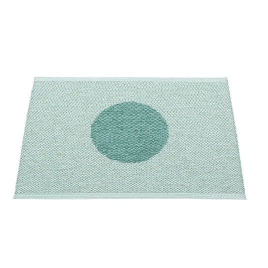 Pappelina Vera Pop teppe Jade/Pale Turquoise 70 x 50cm