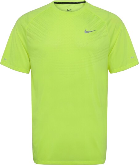 Nike Nike Stride Dri Fit Adv Top   Yellow   XL