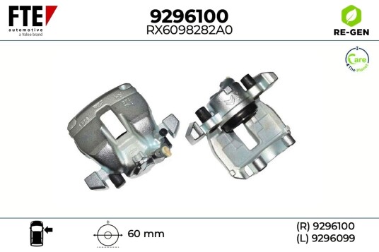 Bremsecaliper FTE 9296100