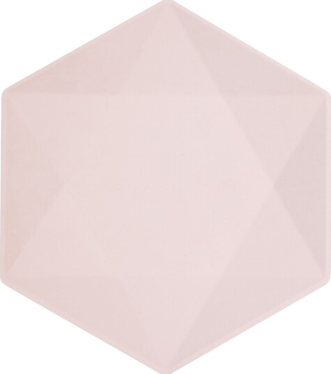 Riethmüller Tallerken Sekskantet Vert Decor Rosa Liten 9918243