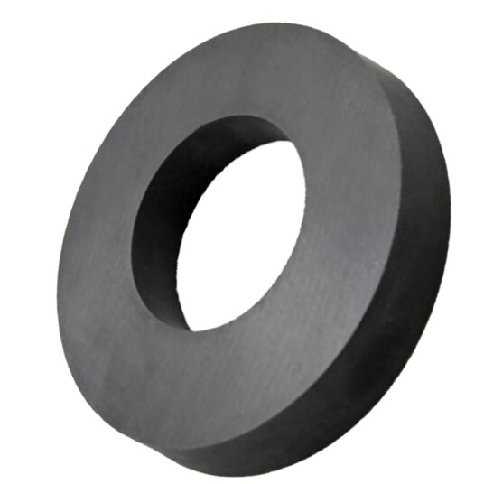 Ferritt ringmagnet 140x60x20 mm – for kraftsystemer og industri Ferritt ringmagnet 140x60x20 mm – for kraftsystemer og industri