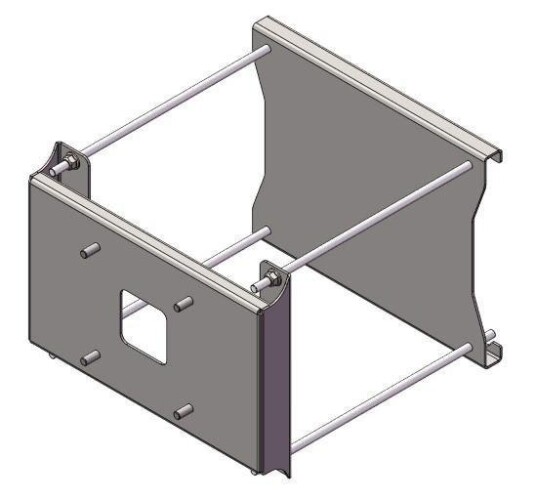 UNICOL Column clamp for square pillar