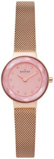 Skagen Dameklokke SKW2768 Leonora Rosa/Rose gulltonet stål Ø25 mm Skagen Dameklokke SKW2768 Leonora Rosa/Rose gulltonet stål Ø25 mm