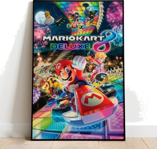 Super Mario Kart 8 Deluxe Plakat - 91,5 x 61 cm Super Mario Kart 8 Deluxe Plakat - 91,5 x 61 cm