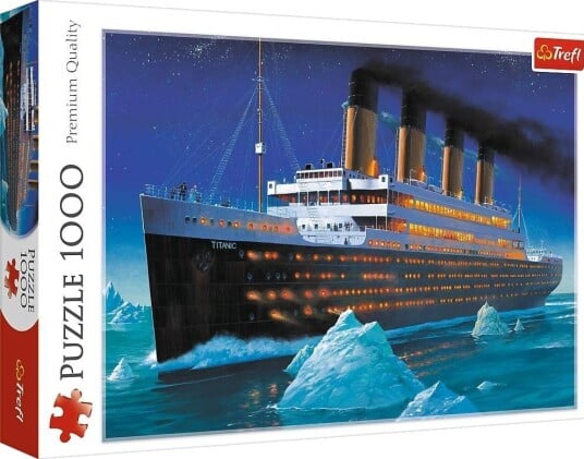Titanic 1000-biters puslespill for voksne og barn