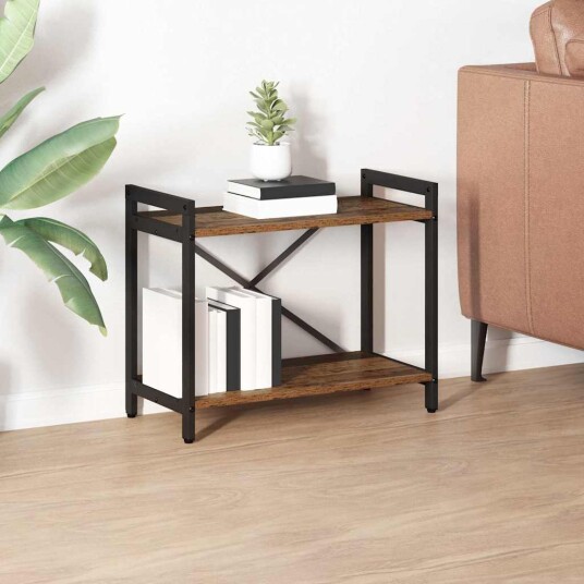 Bokhylle Gammelt tre 60 x 30 x 48,5 cm Konstruert tre