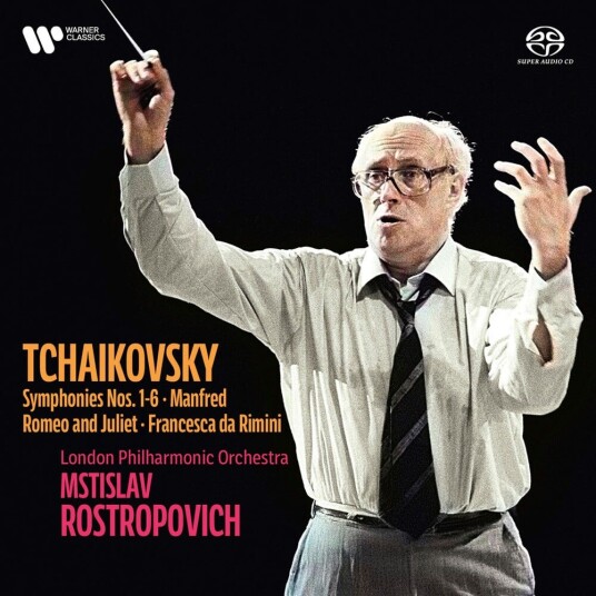 Mstislav Rostropovich Tchaikovsky: Symphonies 16 Manfred CD