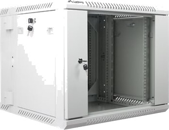 Lanberg Rack Skap Veggmonterbar Grå Ral 7035 9U 19"