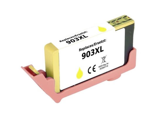 Renkforce Blæk Erstatter Hp 903 Xl (T6m11ae) Kompatibel Gul Rf-5705456 Renkforce Blæk Erstatter Hp 903 Xl (T6m11ae) Kompatibel Gul Rf-5705456