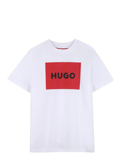 Hugo Kids T-Shirt White 174 Hugo Kids T-Shirt White 174