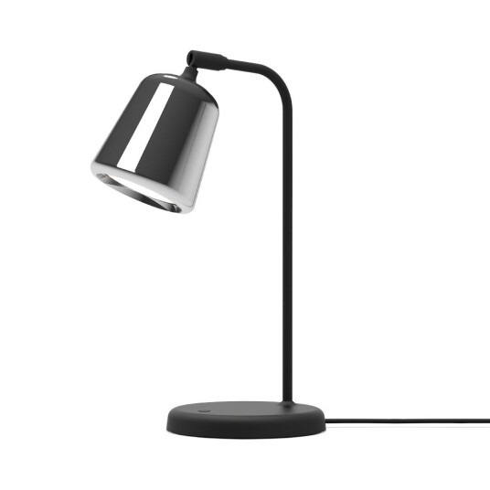 New Works Material Bordlampe Stainless Steel