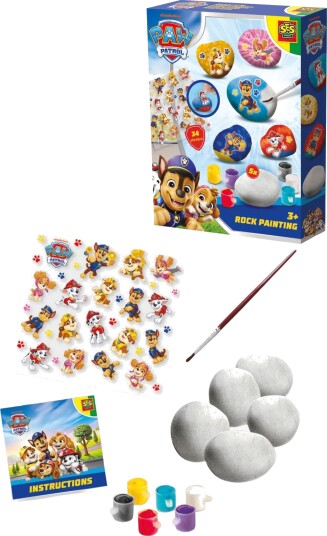 SES Creative Paw Patrol Rock Painting Multi/patterned ONE SIZE SES Creative Paw Patrol Rock Painting Multi/patterned ONE SIZE