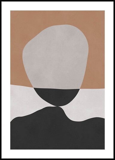 Balance in Silence Plakat Plakat / 100x150cm