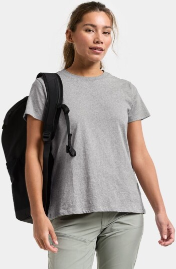Didriksons Ingarö T Shirt Grey melange