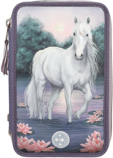 Miss Melody - Triple Pencil Case Searoses LED 0412947 Miss Melody - Triple Pencil Case Searoses LED 0412947