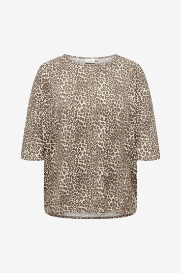 Only Carmakoma - Topp carLarama 3/4 O-neck Top Jrs - Grå