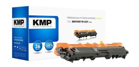 KMP B-T60A - yellow - toner cartridge (alternative for: Brother TN242Y) - Laser toner Yellow KMP B-T60A - yellow - toner cartridge (alternative for: Brother TN242Y) - Laser toner Yellow