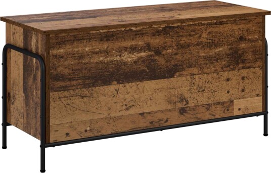 vidaXL Lagringsboks Gammelt tre 80 x 40 x 49,5 cm Konstruert tre