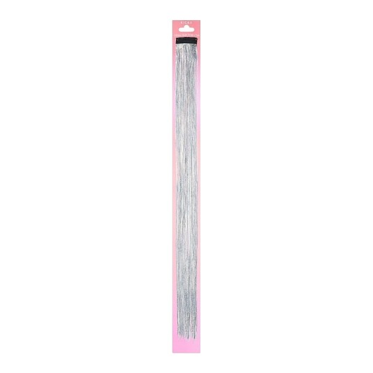 Glitter Hair Tensil Silver