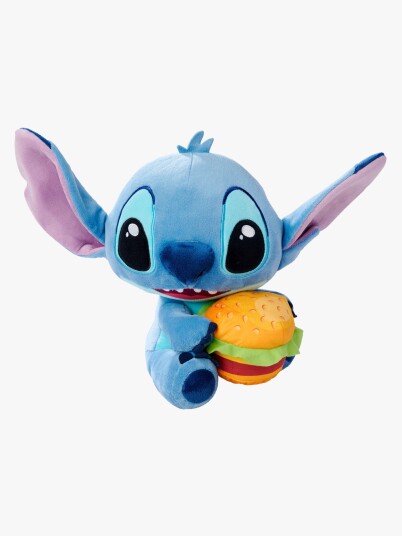 Lilo & Stitch Disney Stitch With Burger Plush (25Cm) - Blue - 25 CM Lilo & Stitch Disney Stitch With Burger Plush (25Cm) - Blue - 25 CM