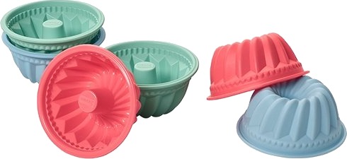 Lurch 83018 Ringform Silikon  40 °C 240 °C Blå Grønn Rød 30 Mm