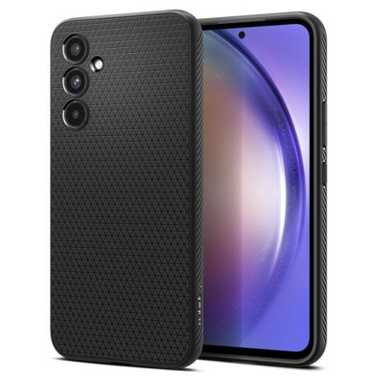 Spigen Liquid Air TPU Skall Til Samsung Galaxy A54 5G - Svart