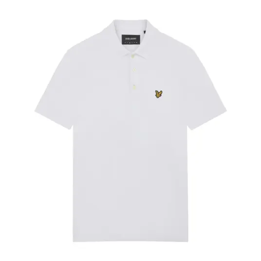 Lyle & Scott Plain Polo Shirt Hvit XL