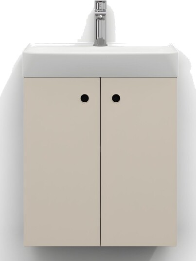 Svedbergs Intro Slim Servantskap D35 med 2 Dører Sand / 50x35cm