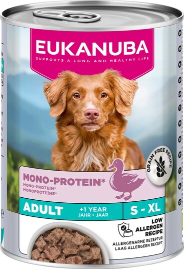 Eukanuba Våtfôr Adult Special Care Mono Protein Med And Sparepakke 12 X 400 G